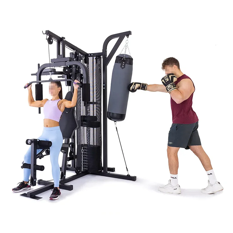 Home Gym Equipment Home Fitness Equipment Exercise Multi Station Home Gym 3 Station Fitness Machine Equipment