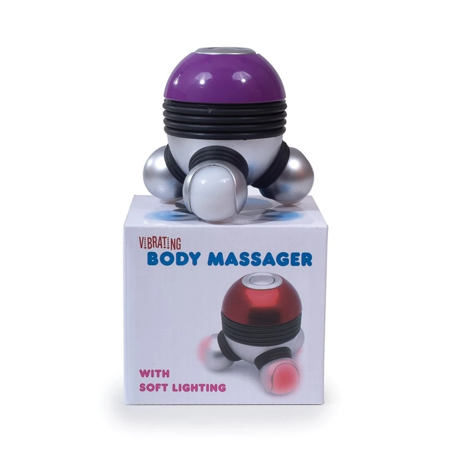 Wholesale OEM Mini Massager Portable 3 LED UFO Vibrator Fitness Body Full Body Massager