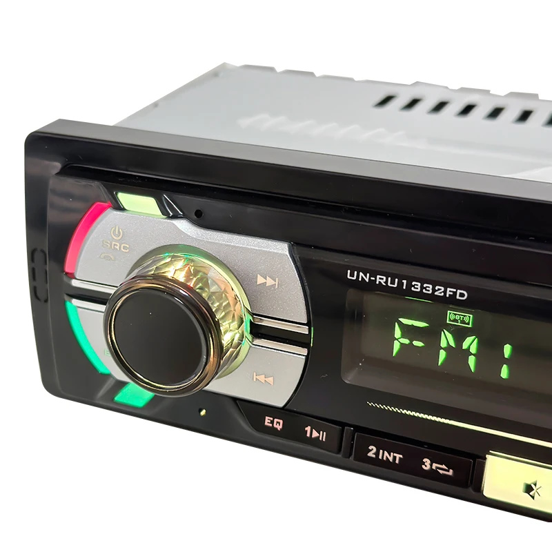 1Din Detachable Panel Multi-media car DVD Player usb aux mp3 car tape mp3 player bluetooths with BT/DVD/VCD/CD/MP3/AM/FM