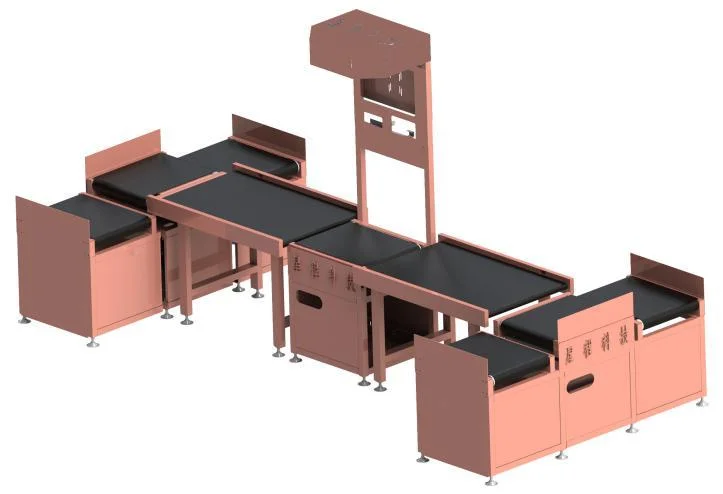 Customized ports DWS Zigzag machine dimension weight scale high accuracy system