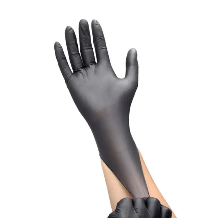 Titanfine Stock in USA Hot sell disposable Medical Nitrile Gloves Powder Free Nitrile Gloves for single use