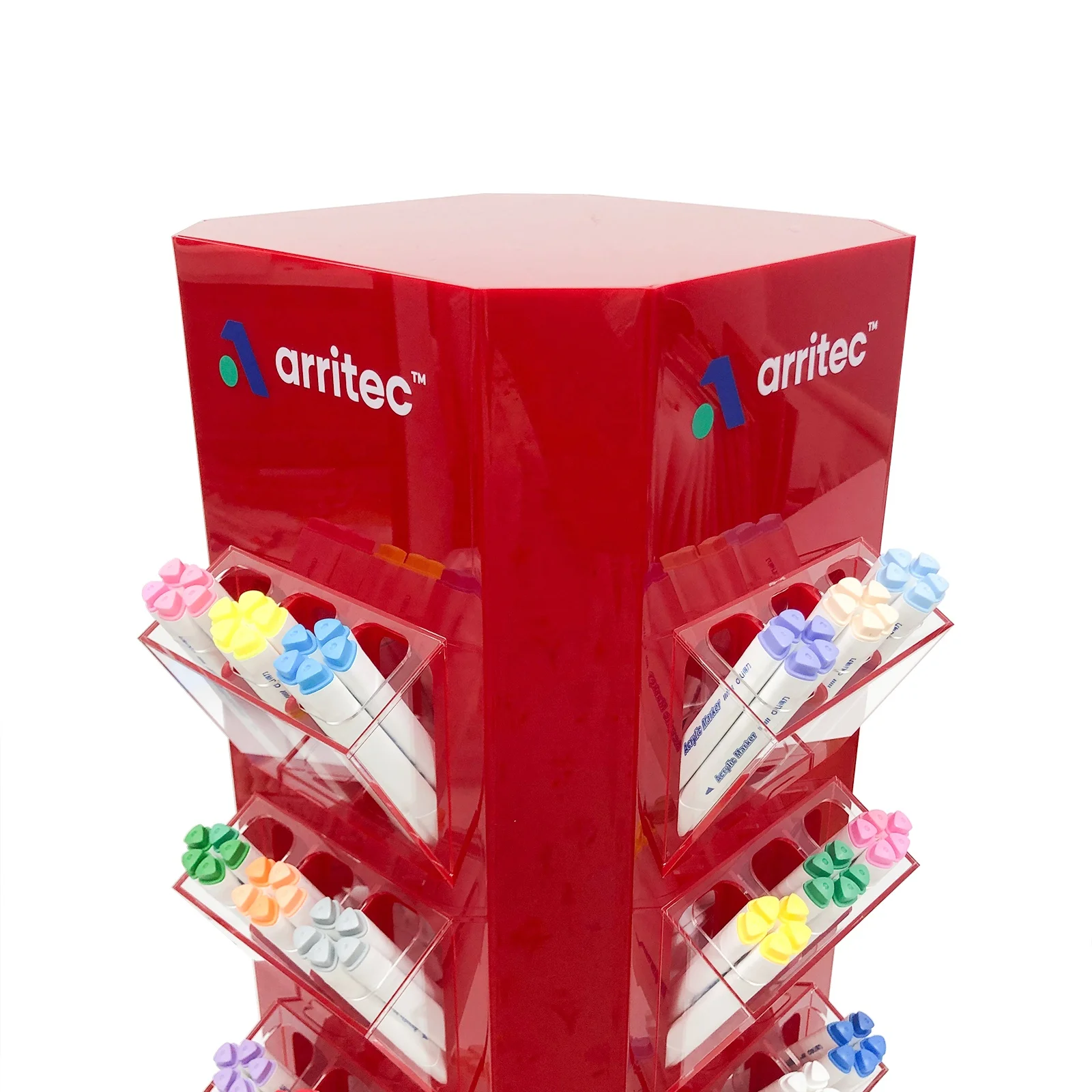 Custom Free Design Pen holder display Acrylic Display Stand For Retail Store