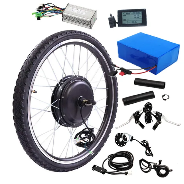 5 Star Best Reviewed Hub Motor 350W 500W Ebike Kit E Cycle 1000W 1500W Bicycle Electric Bike Conversion Kit