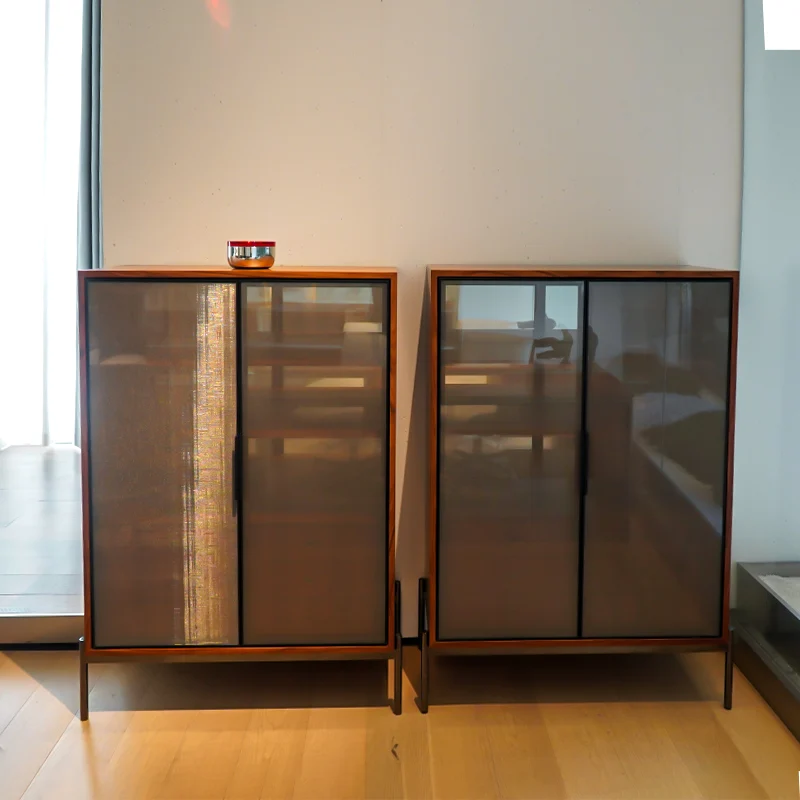 Modenfili modern designs luxury wood complete kitchen bar tool furniture cabinets with drawers and Mirror