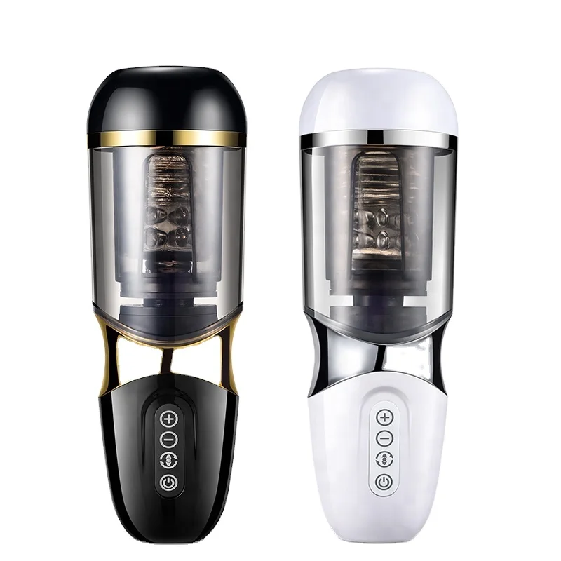 Automatic Heating Telescopic Rotation Sucking Penis Massager Machine Vibrator Masturbator Cup Hands Free Male Masturbatorfor Man