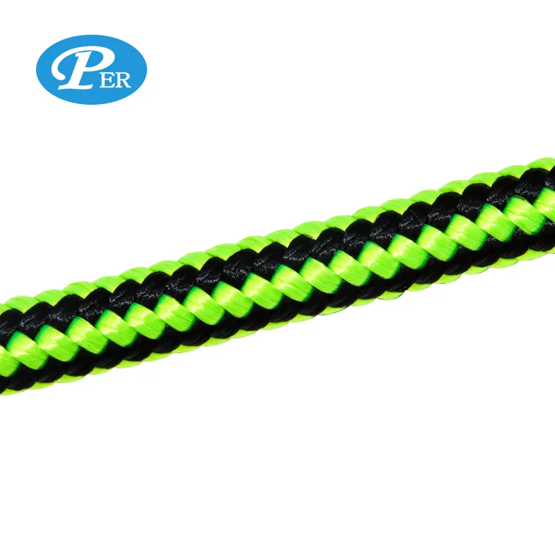 High quality yacht braided 16 8 strands nylon polyester mooring marine rope