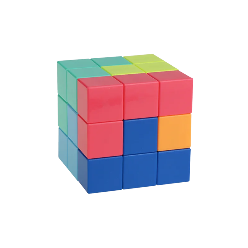 Yongjun DIY Развивающие игрушки пластик Кубики-Головоломки Магнитные Конструкторы для детей