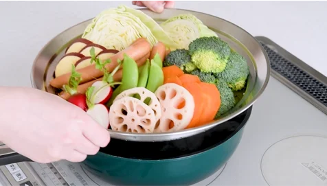 Good cost performance Japan cooker food cabinet cooking steamer