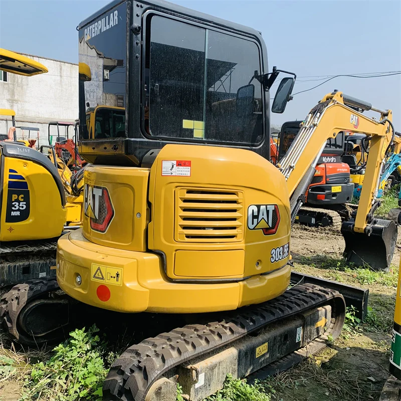 Дешевая цена Caterpillar CAT303.5E CR подержанный экскаватор CAT 303 5 Гусеничные экскаваторы для продажи