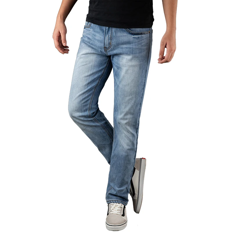 
Classical Mens Skinny Jeans Stretch Softener Comfortable High Street Pants Style Custom Jeans Men Straight Men Jeans Trousers 