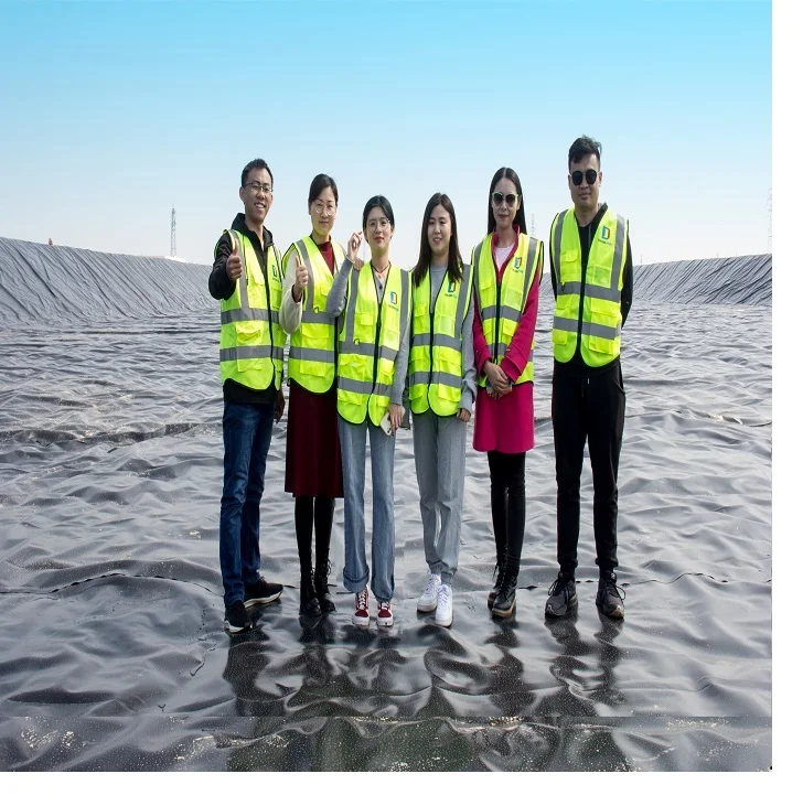 1.2mm HDPE Geomembrane Liner For Mining and  Biogas Project