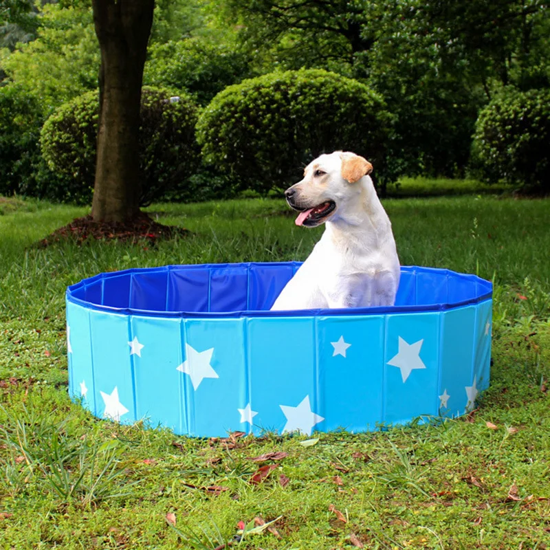 
Dog Swimming Pool Pvc Foldable Pet Bath Swimming Tub Outdoor Portable Small Pet Swimming Pool 