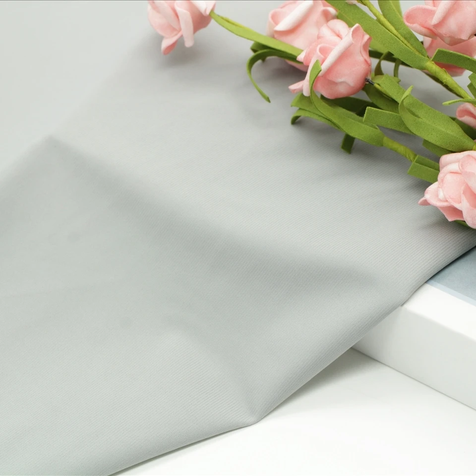 Good Stretch 81%nylon 19%spandex high stretch shining tricot fabric for leggings swimwear fabrics for swimwear N8156