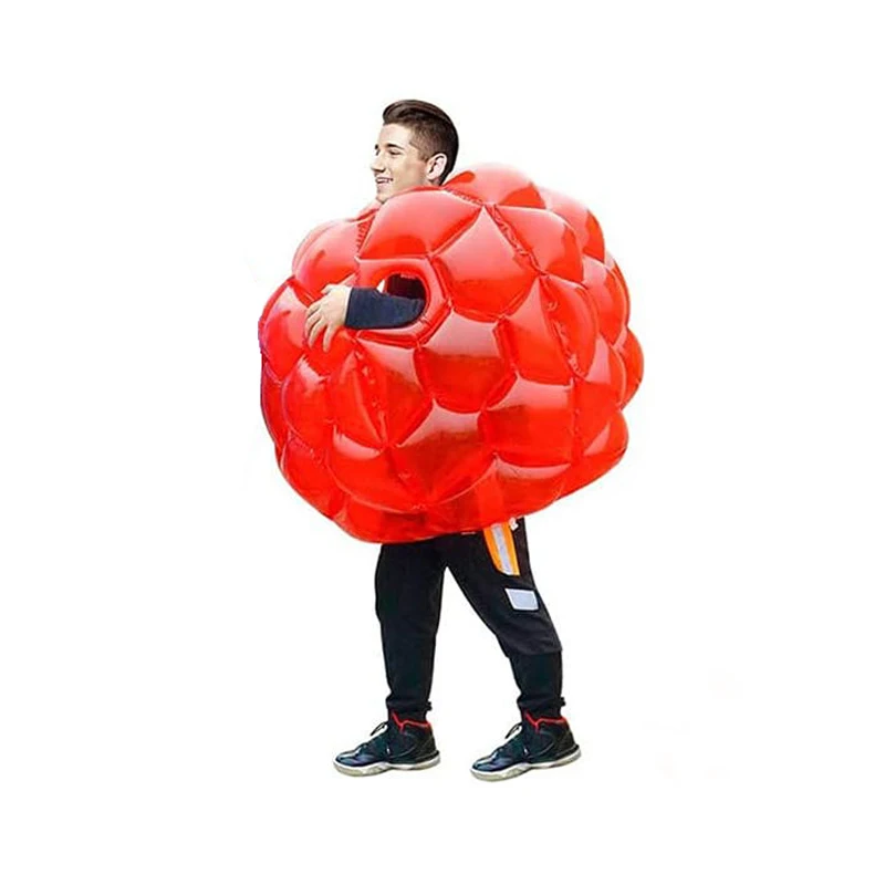 Inflatable Body Zorb Ball Suit Wearable Bumper Bubble Body Ball for Adults kids outdoor toy