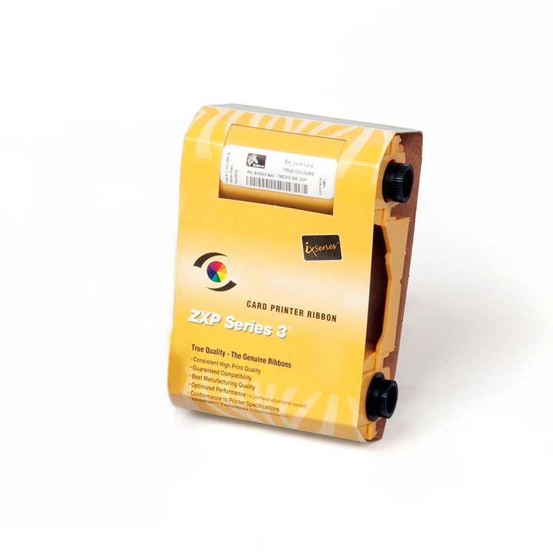 Factory High quality for Compatible 280 prints per roll 800033-340 YMCKO color ribbon Compatible for Zebra ZXP3  ZXP3C Series