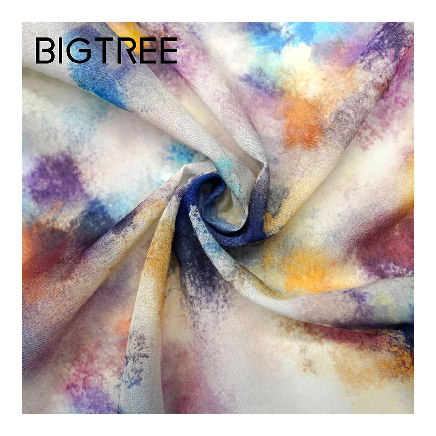 Custom Printed Star Cloud Ink Painting 100% Cotton Dubai Swiss Voile Fabric for Sudanese Toub Hijab