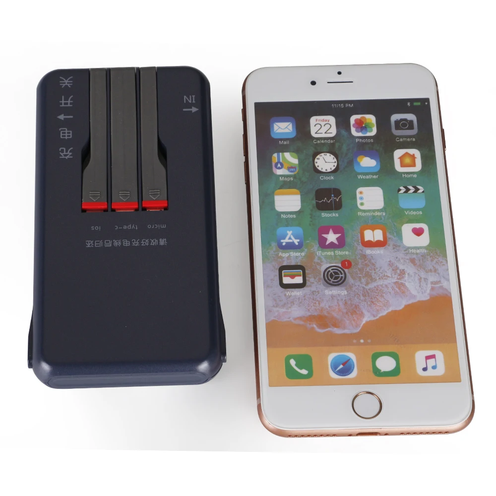 Shared Power Bank Developer Rental Station Wireless Powerbank 5000Mah Charging Station For Restaurant
