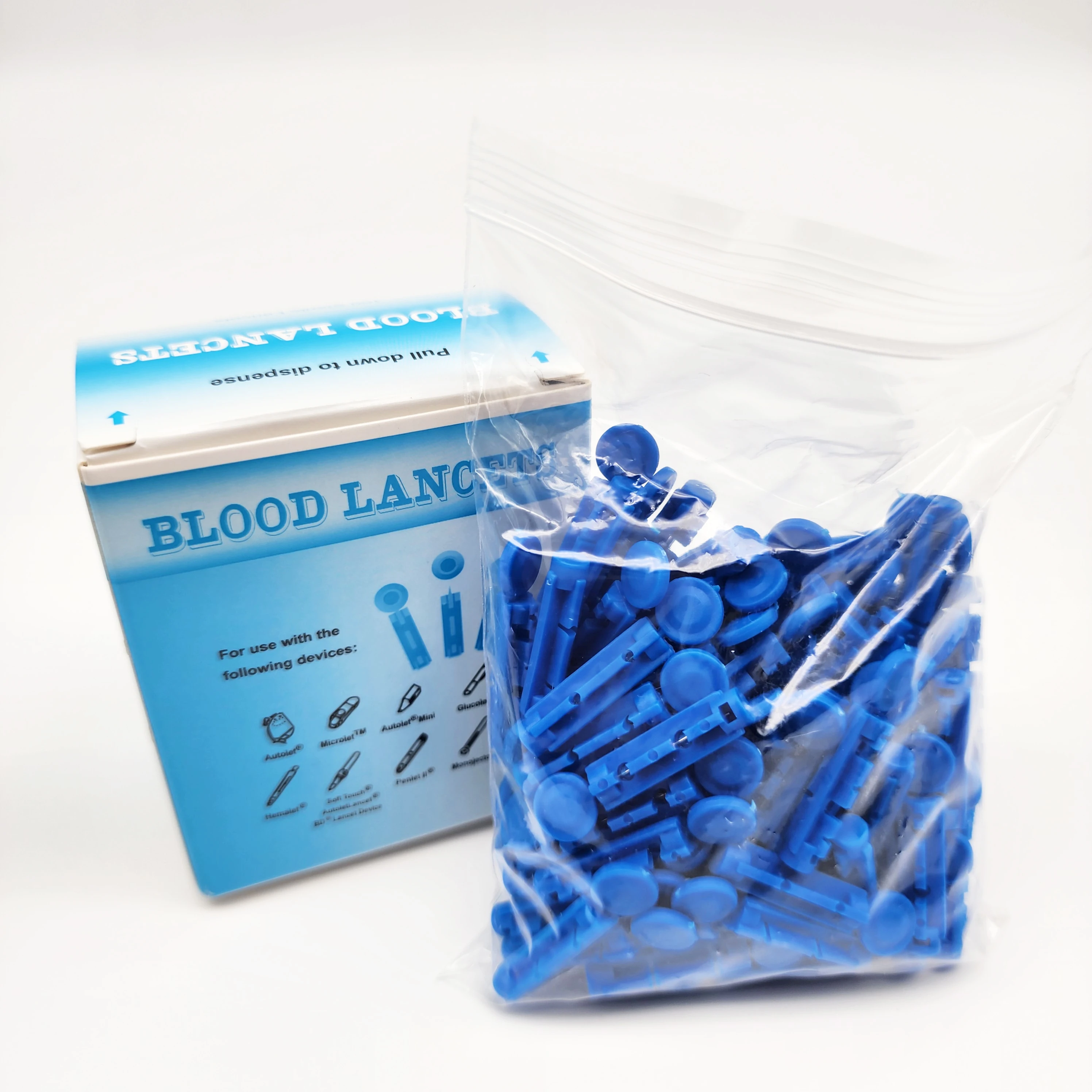 Medical Disposable Twist Type Sterile Blood Lancet 23G 26G 28G 30G 32G 33G