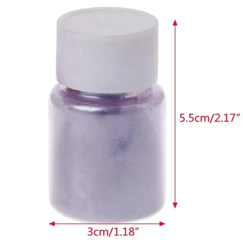 ZQX305 10G 24 colors Bulk Colorful Mica Powder pigment Powder For Epoxy Resin Soap Making Makeup