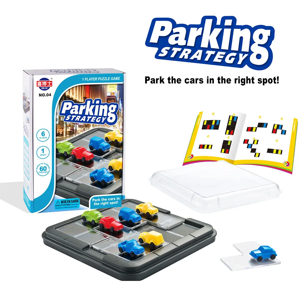 Parking Lot Toy For Kids Vehicle Garage Car Parking Toys With Strategy