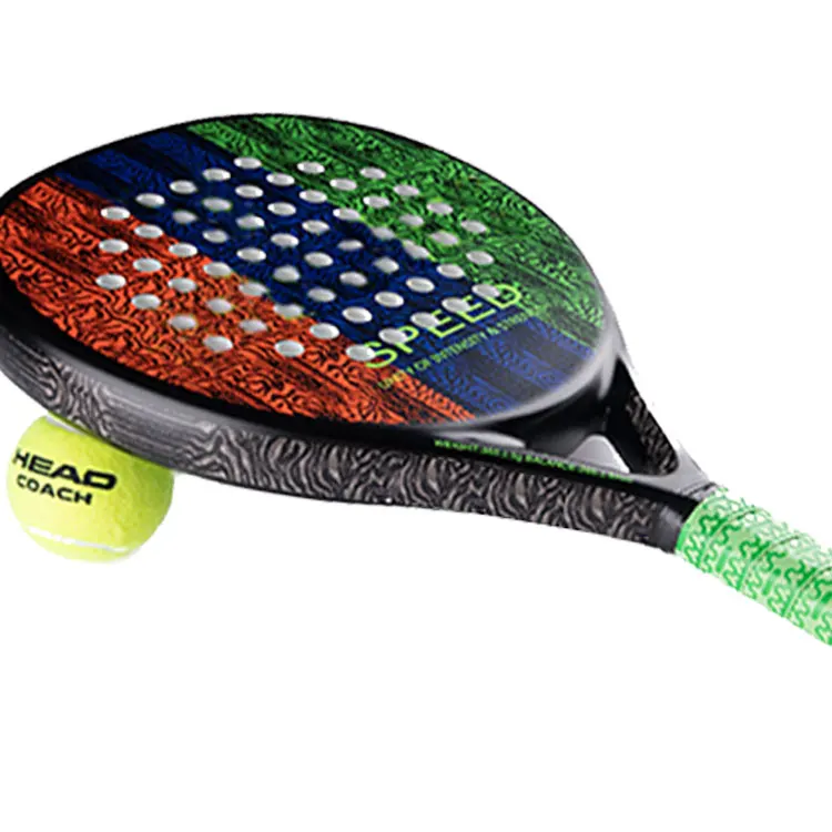 OEM custom paleta de padel rackets racchette da padel carbonio 18k Racquets Palas de Padel paddle rackets