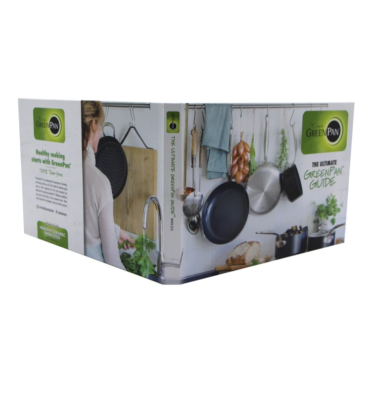 Hardcover custom a5 5inch digital hd video card brochure lcd module