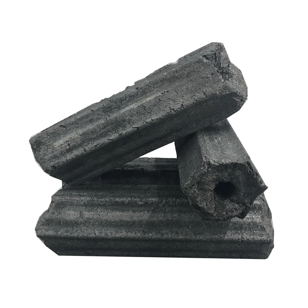 YKS smokeless long burning time hardwood barbecue charcoal briquettes