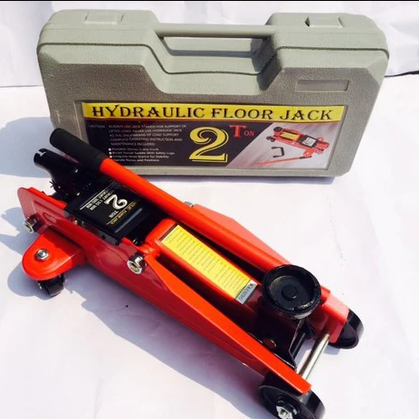 Factory 2T Horizontal Hydraulic Jack Heavy Duty 2 Tons Dual Pump Auto Jack Professional Car Repair Tools Quick Lift Floor Jack