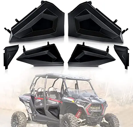 4 Lower Doors Panel Inserts for Polaris RZR XP 4 Turbo, RZR XP 4 1000 2016-2021