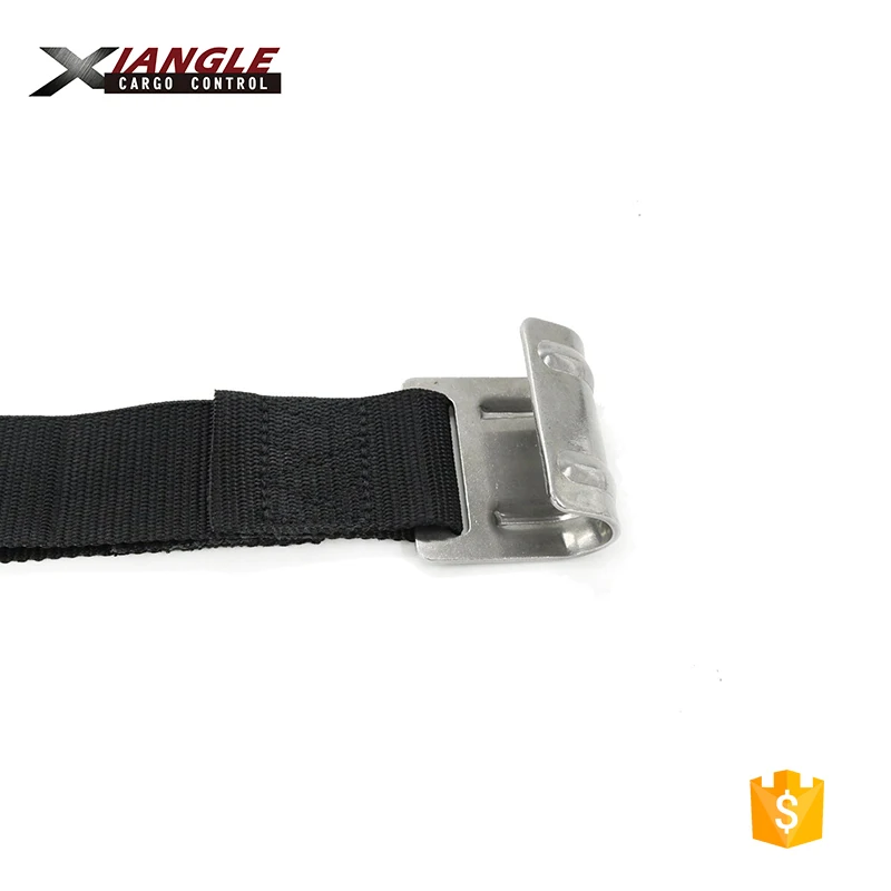2 inch 50mm truck direct manufacturer polyester ratchet tie down straps overcentre buckle with strap double j hook