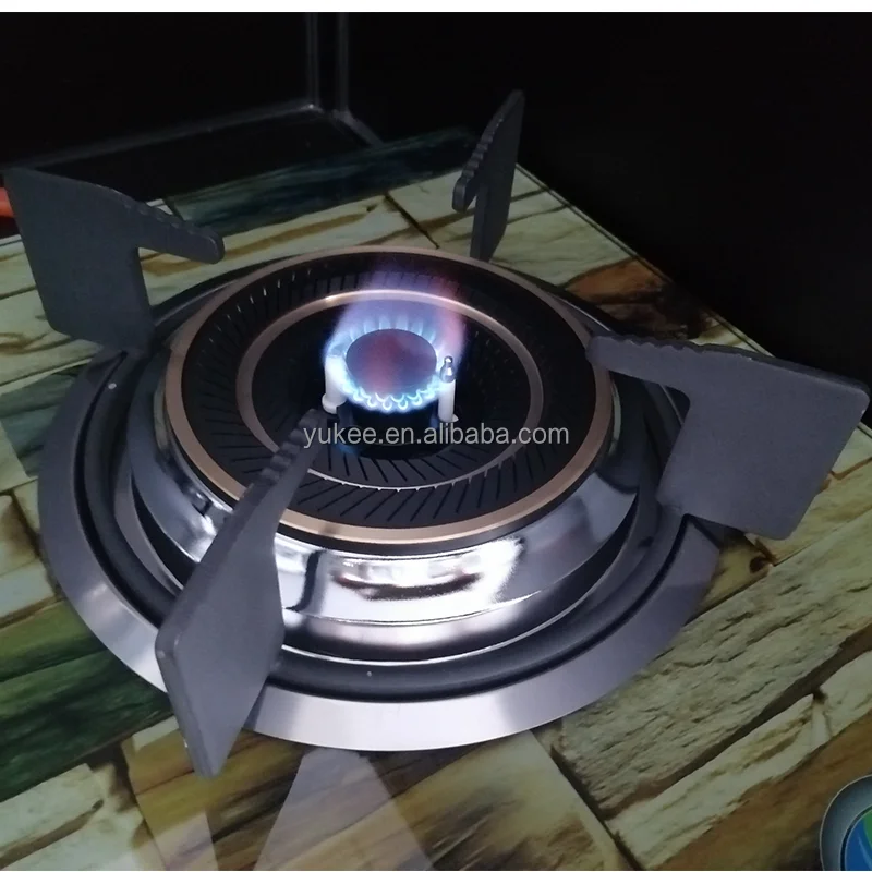 Built In 7MM/8MM Tempered Glass Surface Gas Cooker Stove Oven with 3 burner Gas Stove Hob