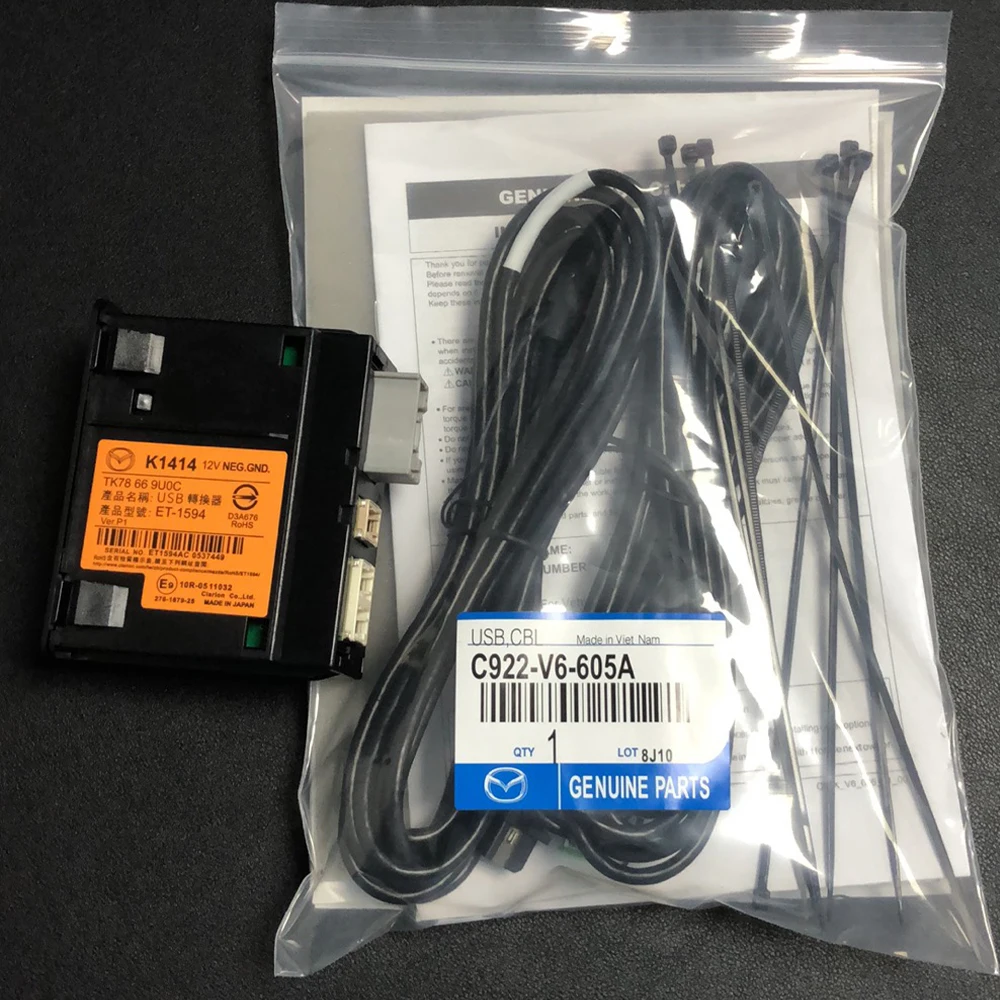 USB-концентратор Apple Carplay и Android для Mazda, интерфейсный модуль консоли Aux TK78 66 9U0C K1414 C922 V6 605A