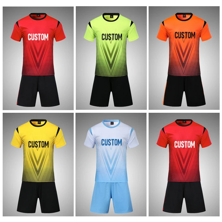 Adult Kids Football Jerseys Sets Men Boys Soccer Kit Sport Clothes  Football Uniforms Women Soccer Training Suits