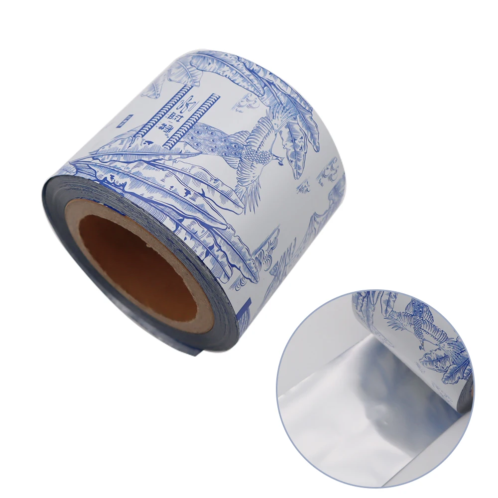 Customized Aluminum Foil Roll Film Double-sided Printed candy Capsule Composite Film