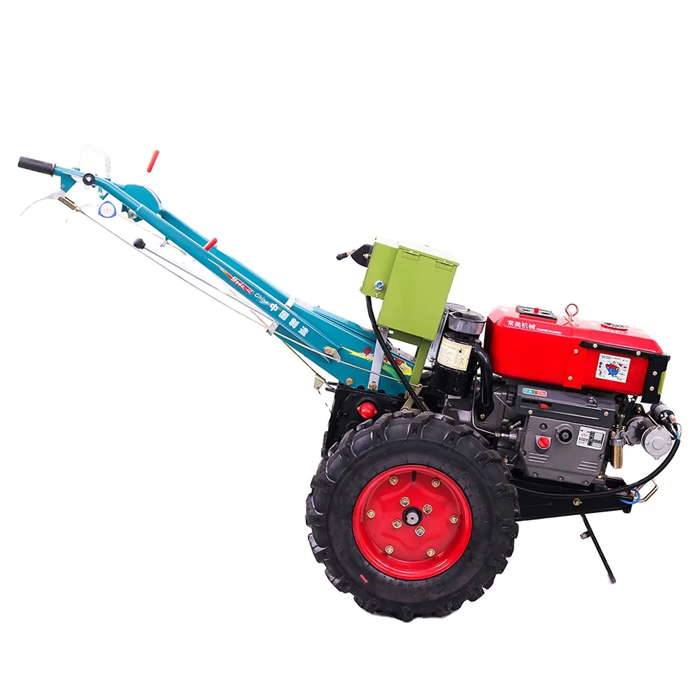  12hp Китай дизельный двухколесный ручной трактор сельскохозяйственная техника по хорошей