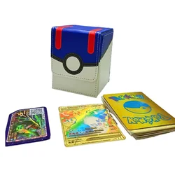 Customized Bracket Game PU Card Box Chess Game Poke Box trading Card Box Poke Mon Binder TCG MTG
