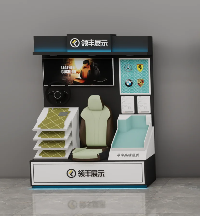 Wholesale Factory Price Cushion Foot Mat Display Stand Car Boutique Display Shelves