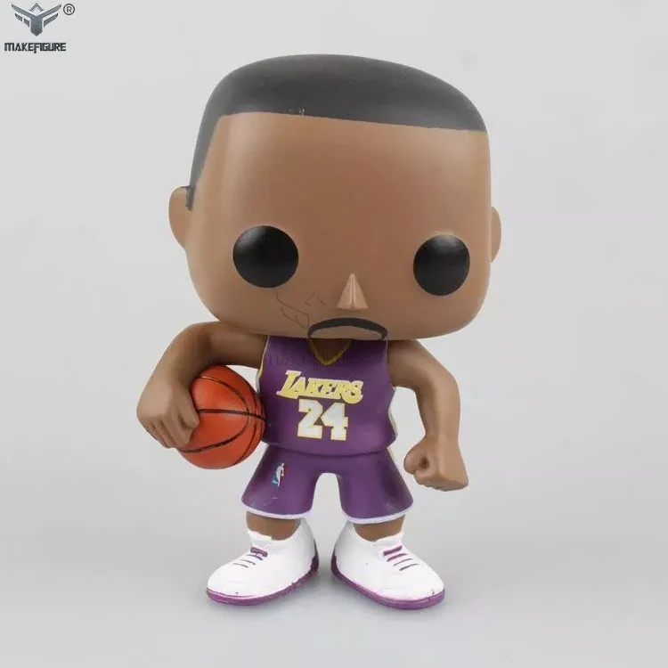 basketball players vinyl pop figure, custom big head basketball player vinyl pop figure, basketball stars cartoon vinyl pop toy