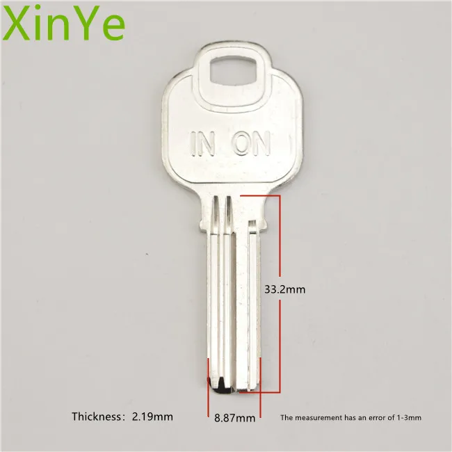 XinYe Locksmith Wholesale House Door Duplicate Blank Key For Thailand Market