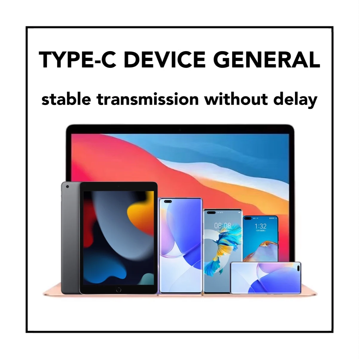 Universal 100W PD Fast Charging Type C USB-C PD Adapter USB Wall Charger for Phone for Type-C for Ipad for Computer