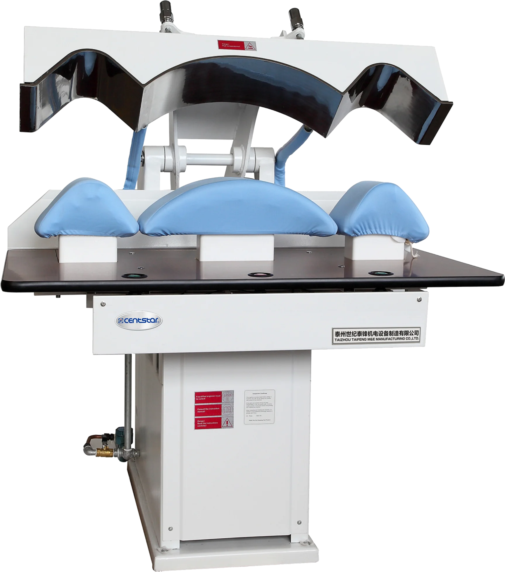 industrial clothes steam press iron steam press machine for laundry hotel use