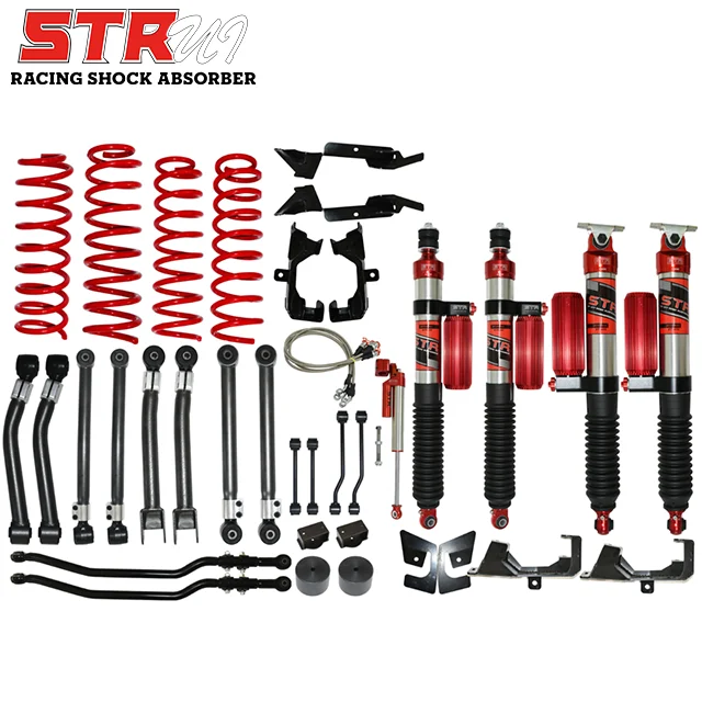 STR front adjustable shock absorber 2WD&4WD front 4x4 suspension lift kit for Jeep Wrangler JK