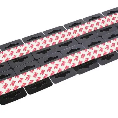 Plastic adhesive hook paper box adhesive hook merchandise display hook