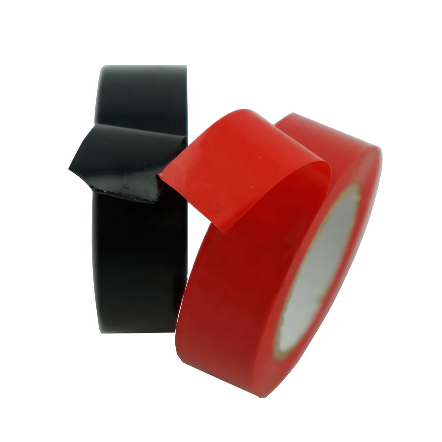shiny water proof black wire liquid waterproof self adhesive custom printed vinyl pvc insulation electric electrical tape