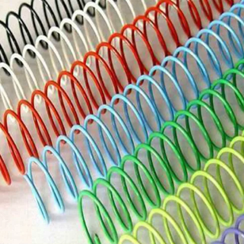 promotion supplies single comb metal spiral wire coil binding for office used