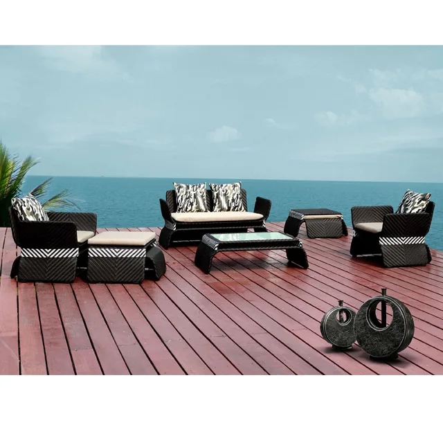 
Ready to Ship Leisure Rattan Furniture Outdoor 