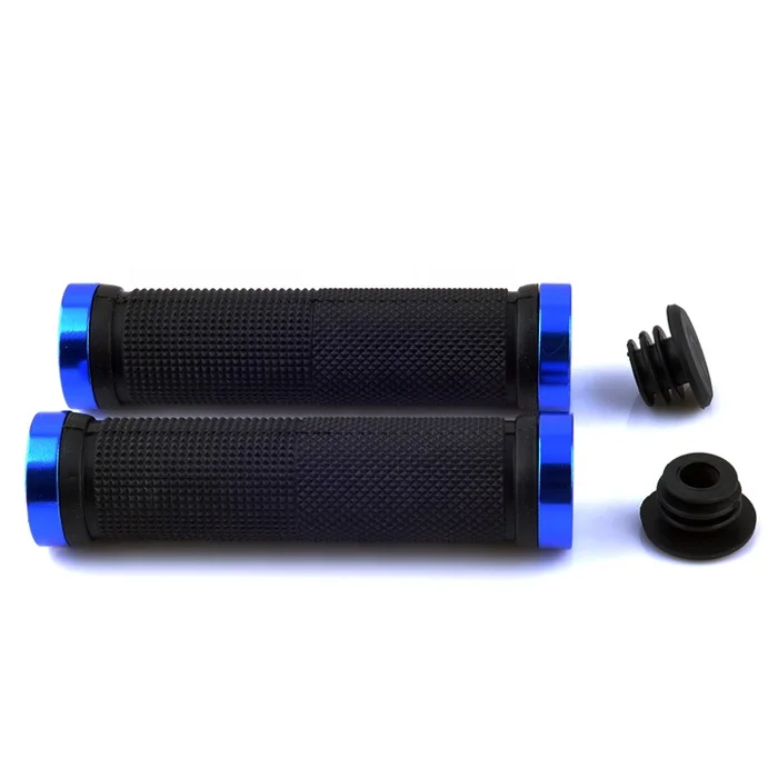 Двойной замок на руль для велосипеда горного 6 видов цветов цикл уход за кожей лица маска Велосипедный спорт мотоцикл резервуар рычаг ручки