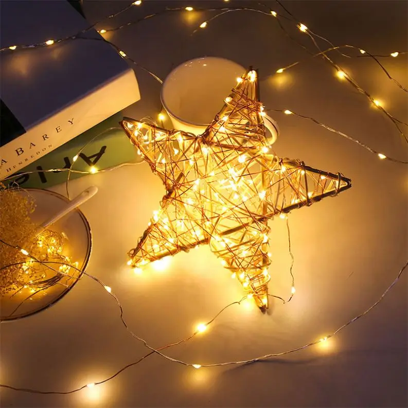 Factory Custom Cheap China Factory Price 50/100 Led Solar Led String Lights Maple