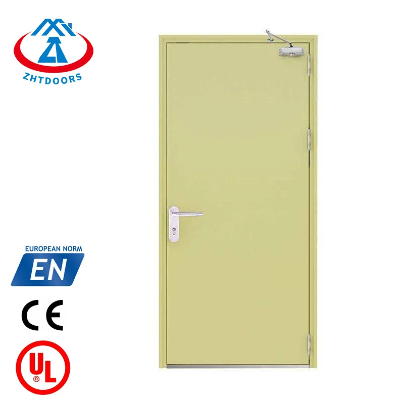 En Certificated Zhtdoors Wholesale China Factory Good Quality Metal ULUL Fire Rated Proof Safe Door