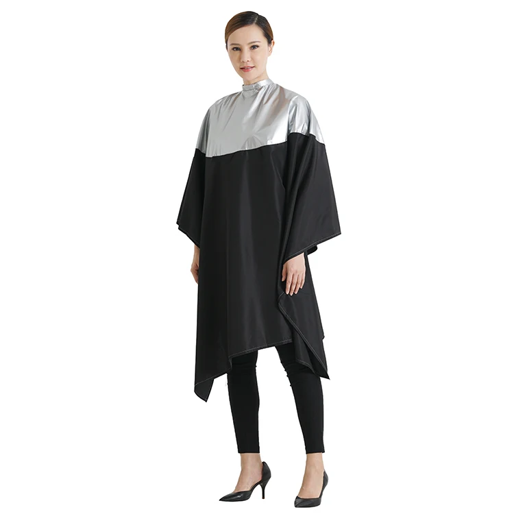 Накидки для волос с индивидуальным логотипом, накидки для стрижки волос с принтом зонта, простые товары для парикмахерской, Парикмахерская накидка